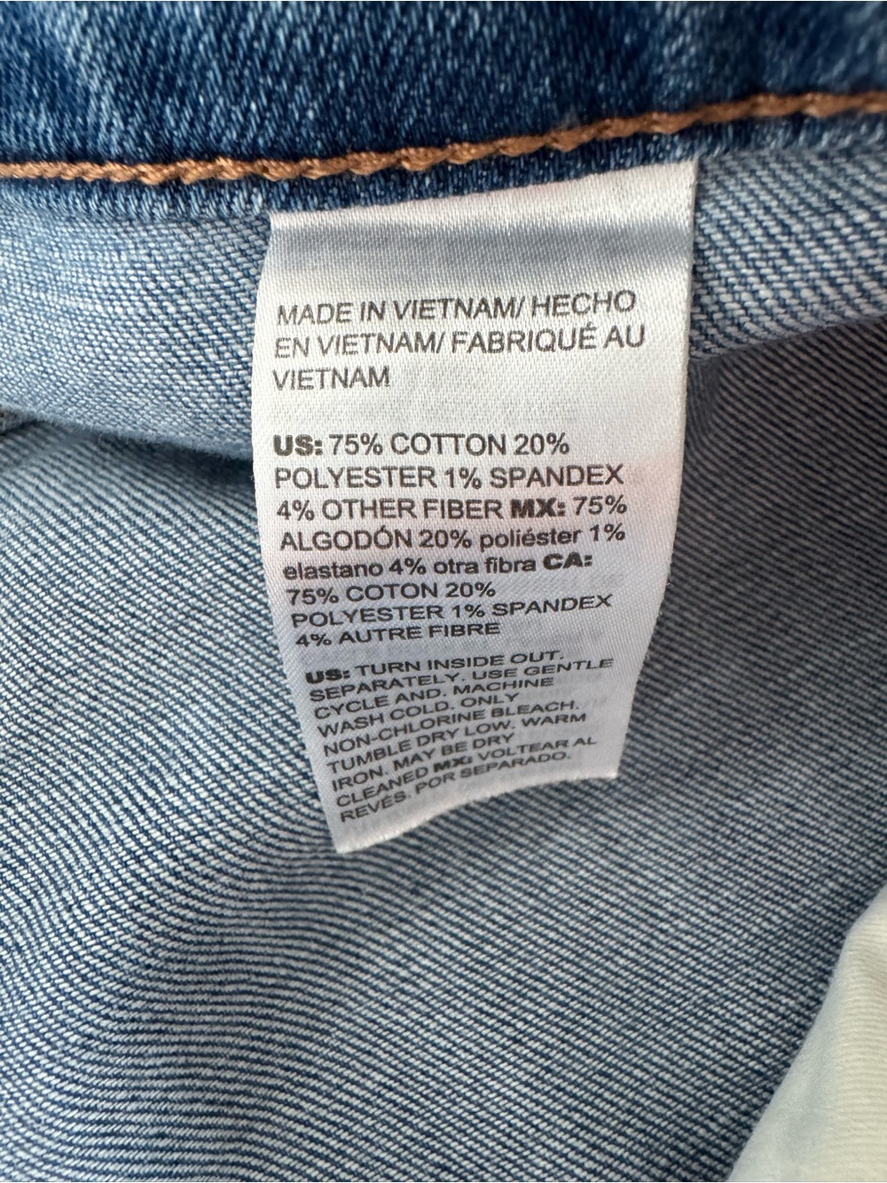Chico’s Light Wash Boyfriend Ankle Women's Jeans Size 12 - Picture 5 of 9